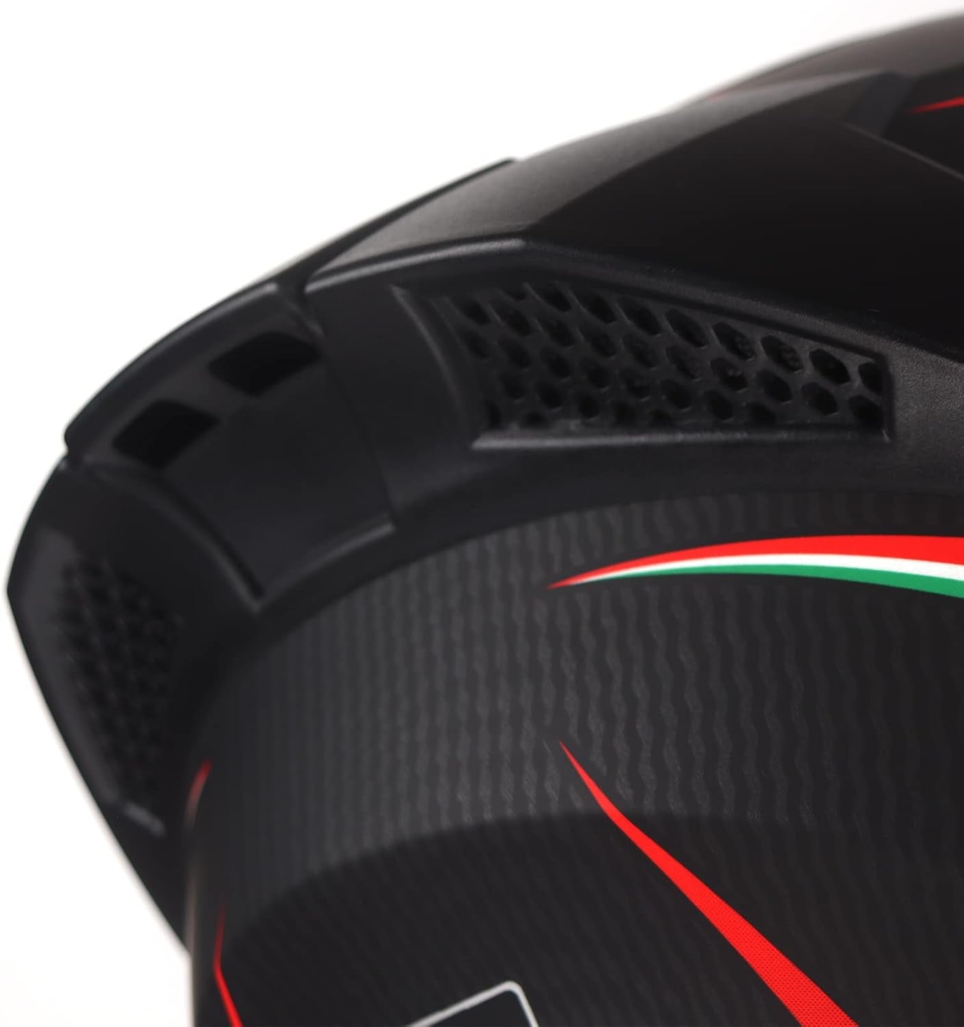 Full Face Motorcycle Helmet with Internal Tinted Visor & DOT Approved for Moped ATV Cruiser Scooter (Matt Red, Large)